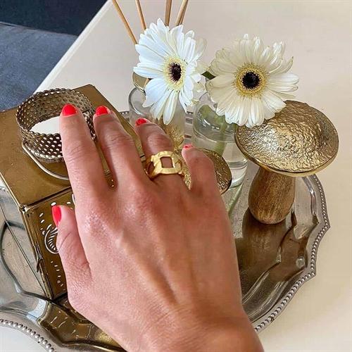 Hefaistos Guld Ring