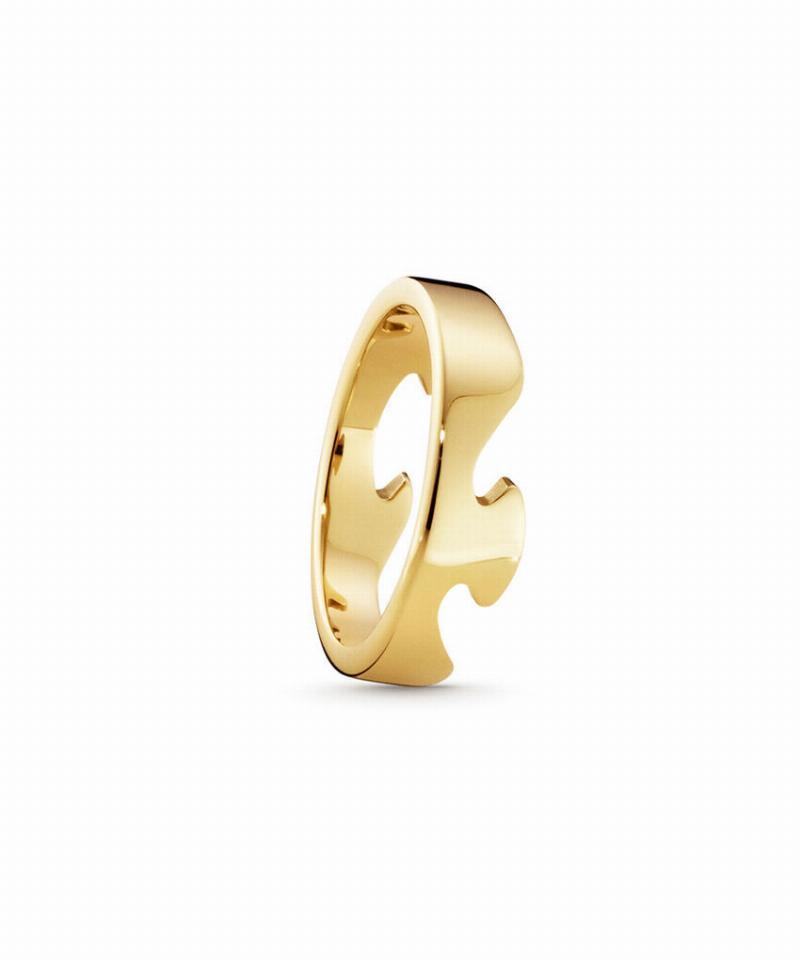 Georg Jensen Fusion Ring - 3541680 Rødguld 55
