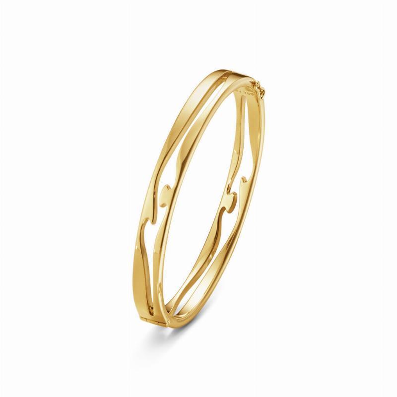 Georg Jensen Fusion Armring – 18 Karat Guld M