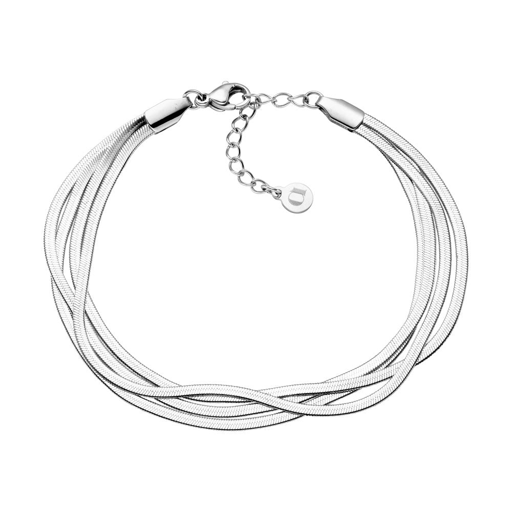 Antwerpen Slange Rustfrit Stål Armbånd - Tidløs Elegance