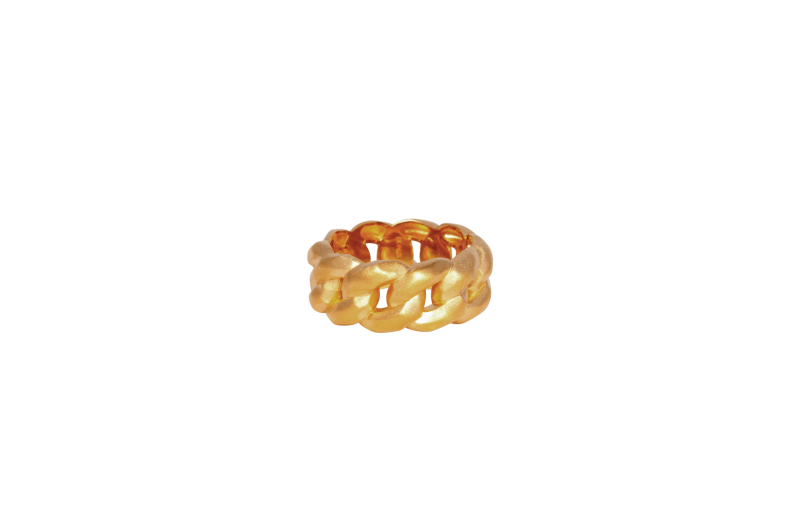 Ix Morgan Ring - Massiv Guldbelagt Statement Ring
