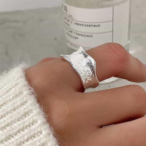 Aiolos Ring i Sølv - Justerbar Smykke til Enhver Stil