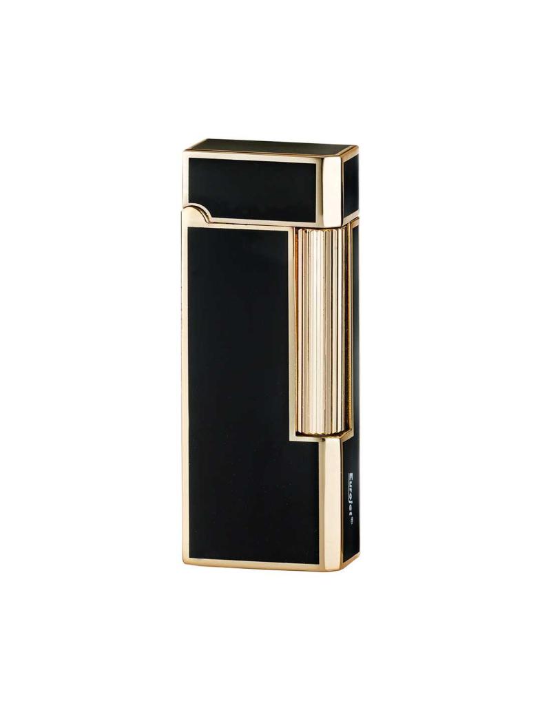 Eurojet Milano Lighter i Guld og Sort - Elegant Design