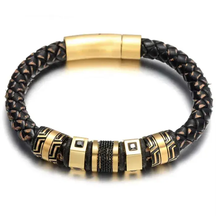 Classico Herrearmbånd i IP Guld - Luksusdesign