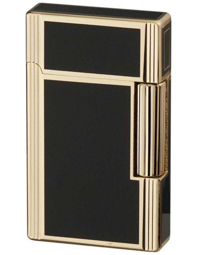 Jean Claude Dustin Lighter i Sortguld - Kvalitetsdesign