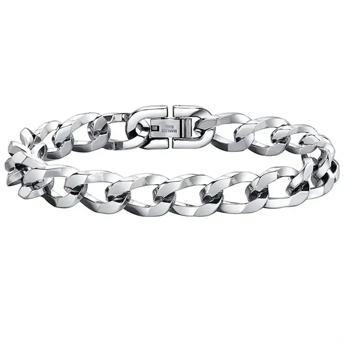 Abreck Herrearmbånd i Stål - Elegant Stil og Sofistikeret Design