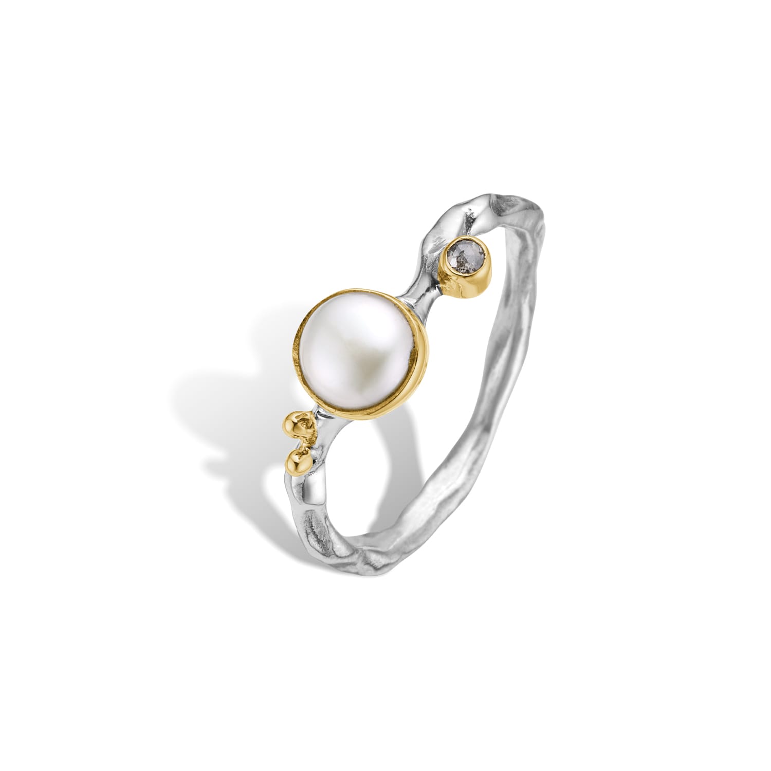Grace Single Pearl Ring - 60