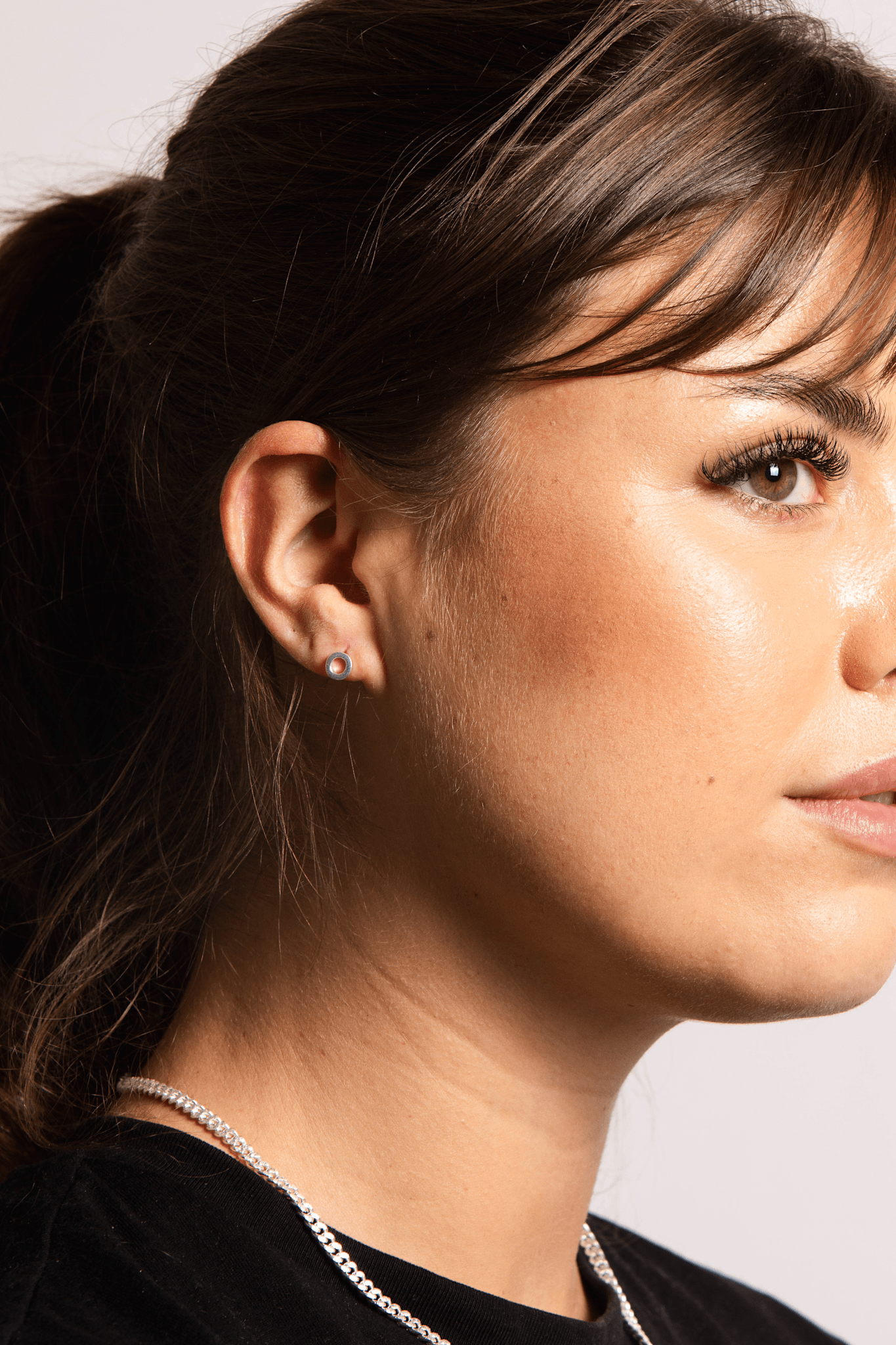 Ix O Earring Silver