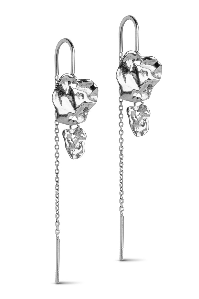 Enamel - øreringe - Earring Kim - Silver