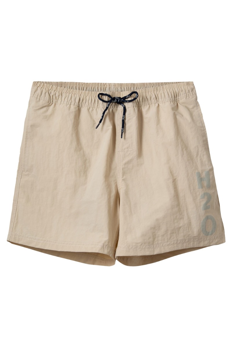H2o - Shorts - Leisure Logo Swim Shorts - Beige