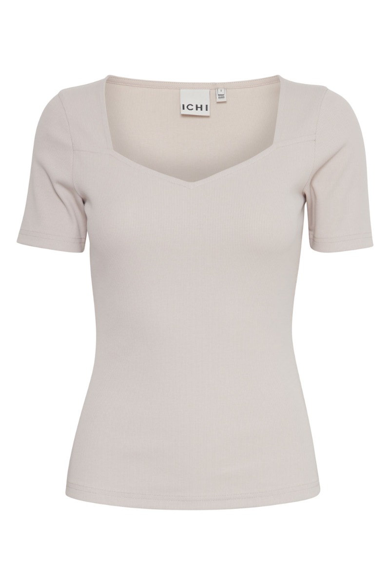 Ichi - T-shirt - Ih Oreta Ss2 - Silver Gray