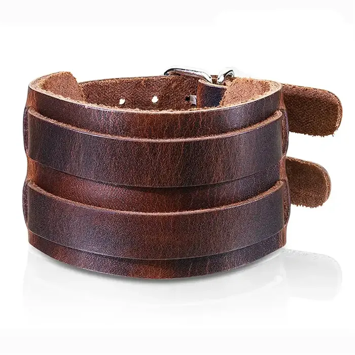 Brekk Armbånd I Imt Læder Brun