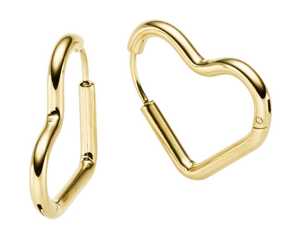Arhms Stål ørecreol Hjerte 9108945