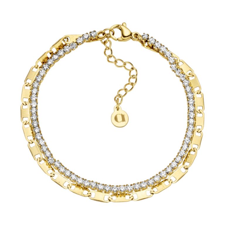 Arhms Stål Armbånd Sten Forg 9110418