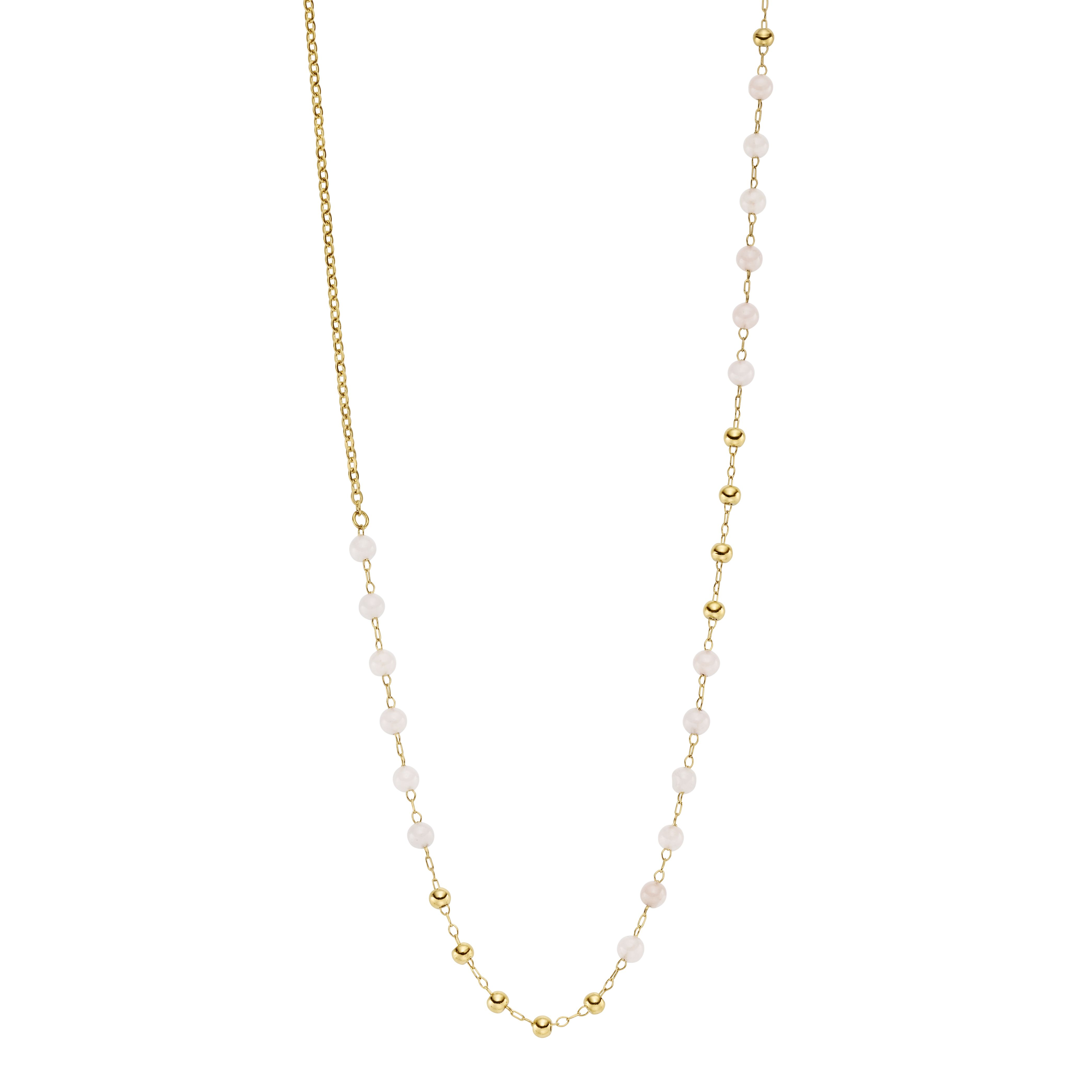 Arhms Stål Collier Lysgrå Sten Forg 9110439c