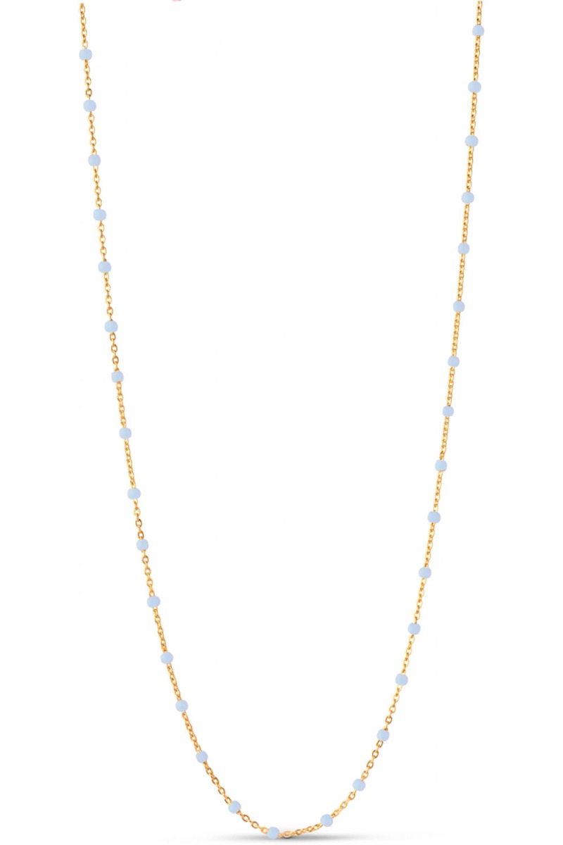 Enamel - Halskæde - Lola Necklace - Sky