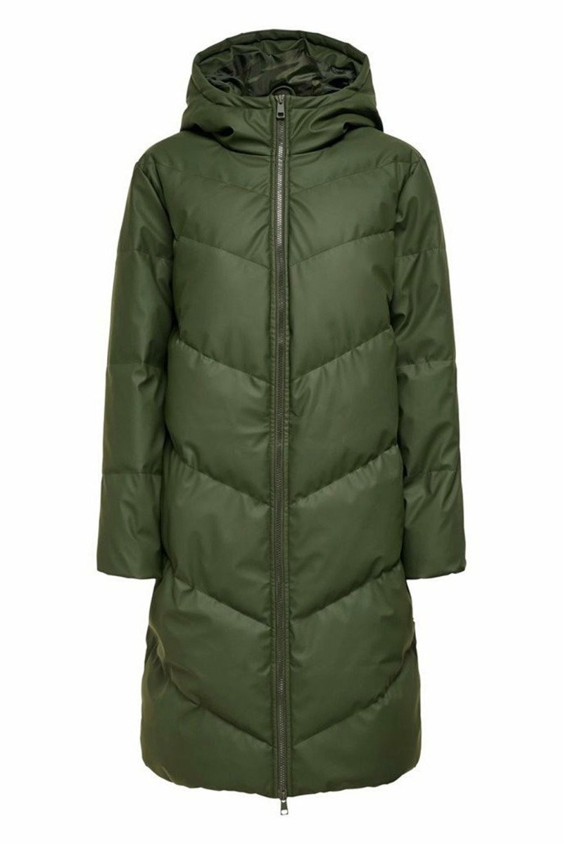 Jdy - Jakke - Ulrikka Water Repellent Puffa - Forest Night Levering Midt August