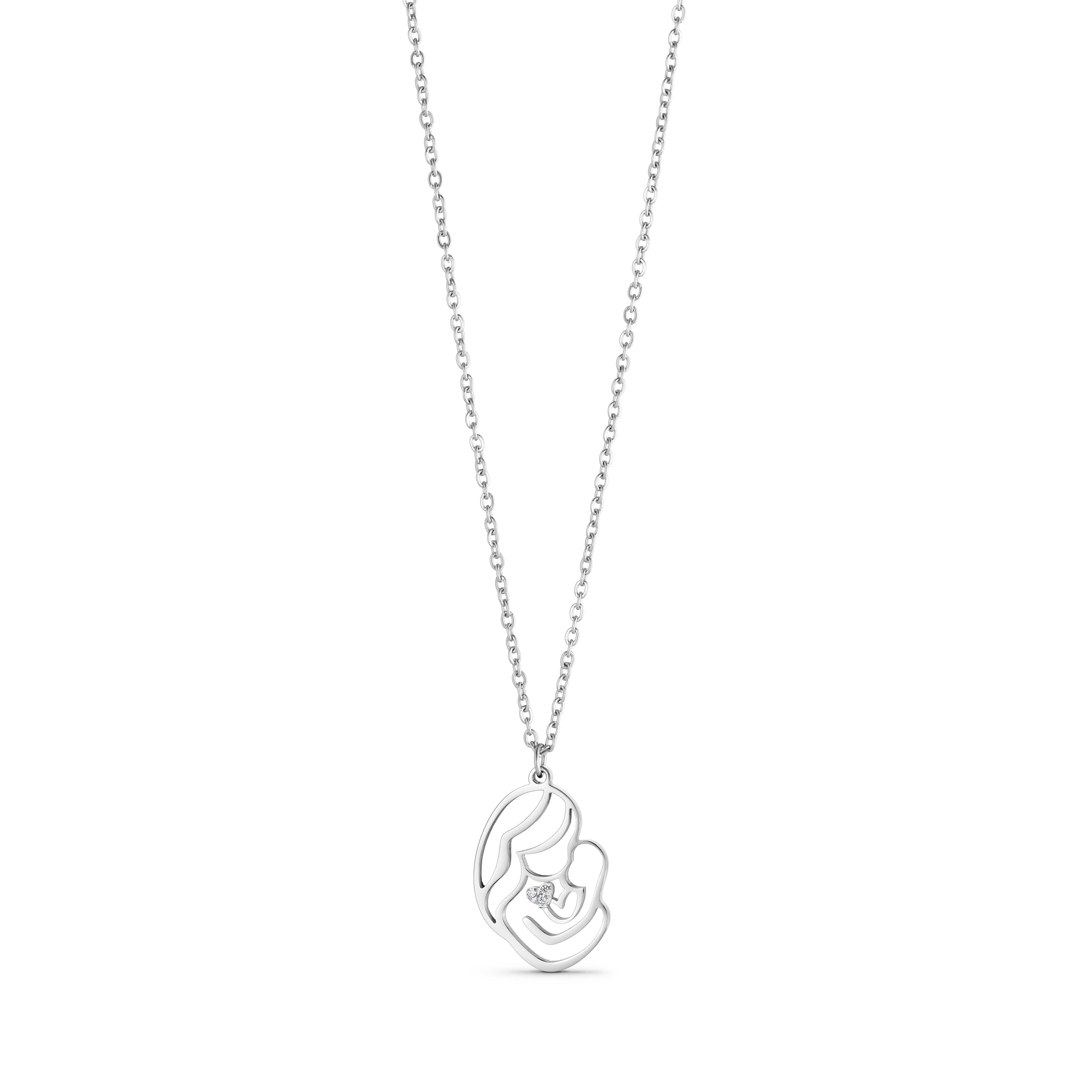 Annebrauner Mother  Child Necklace