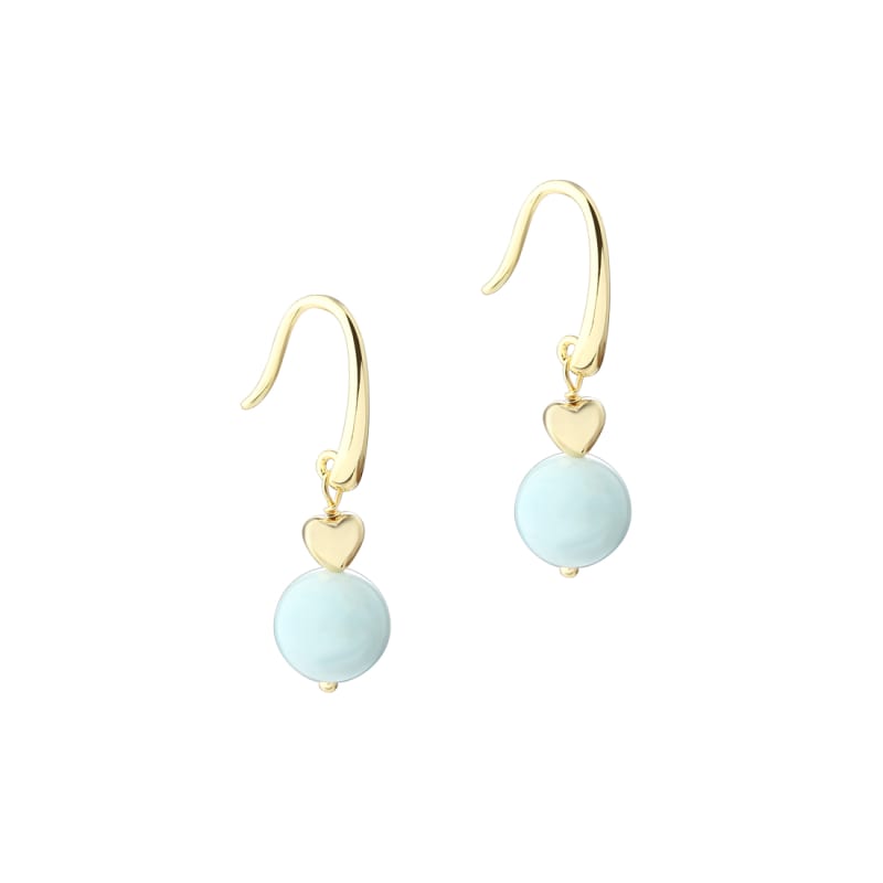 Morganite Dream Earring   Golden
