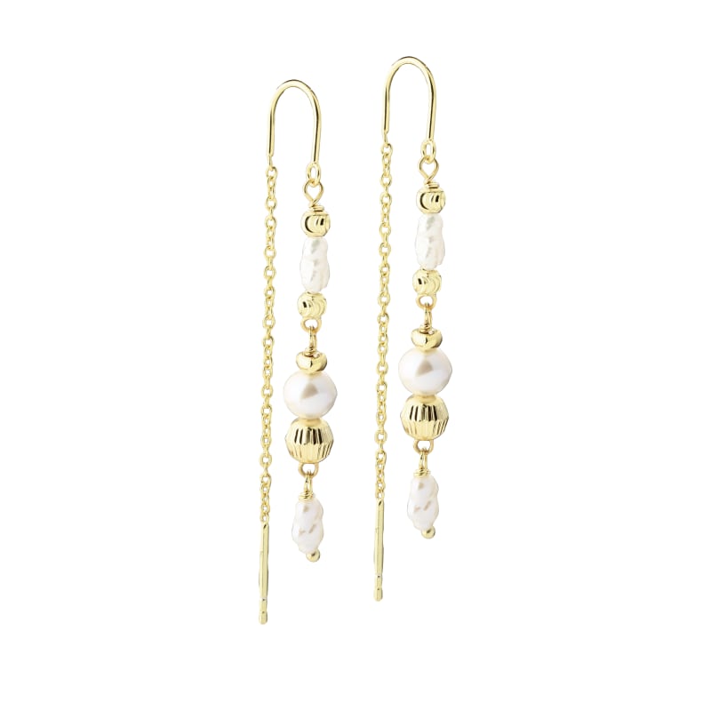 Line Pearl Thread  Golden