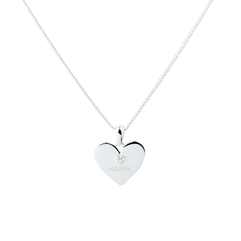 Mamma Necklace  Silver