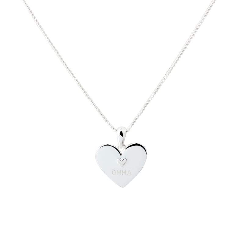 Omma Necklace  Silver
