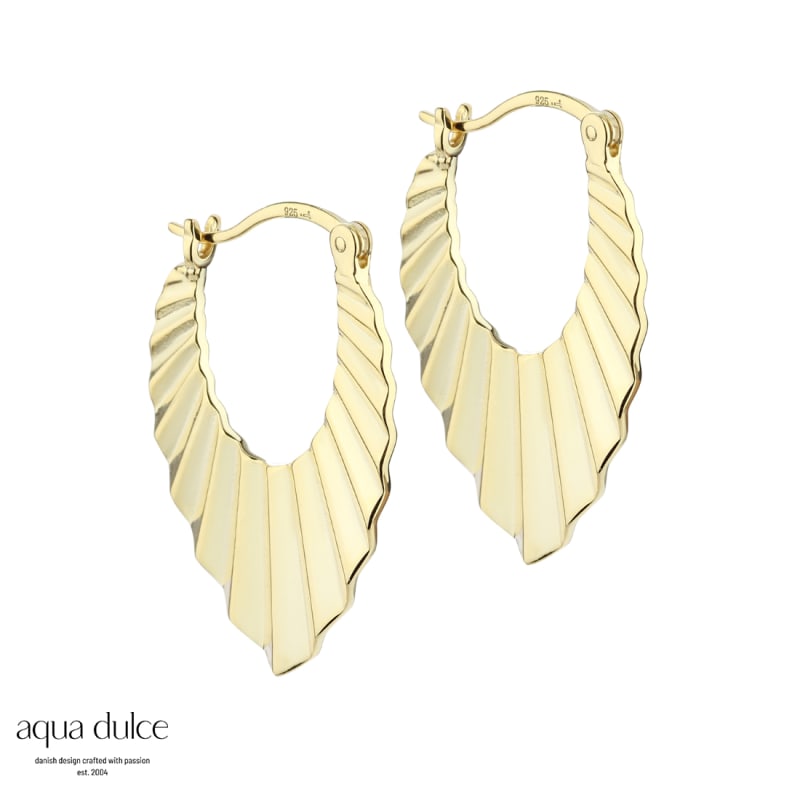 Fan Hoop  Golden