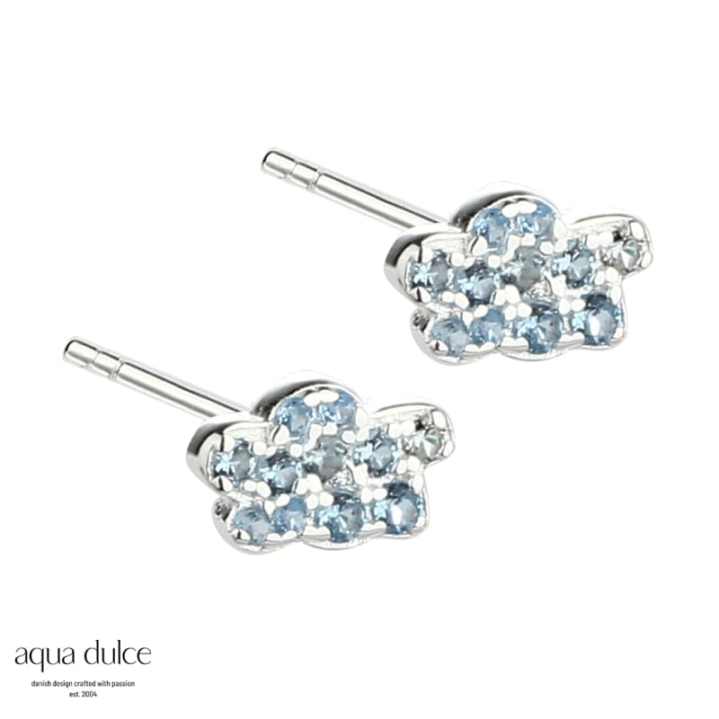 Small Sky Earstud  Silver