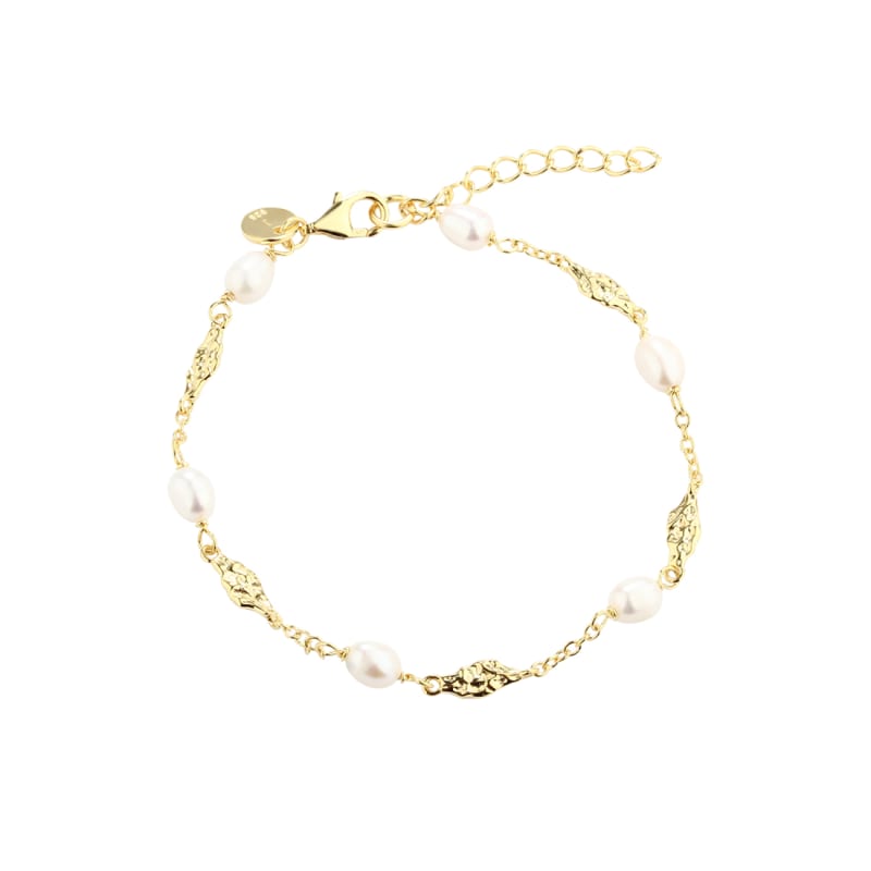 Milena Pearl Bracelet  Gold