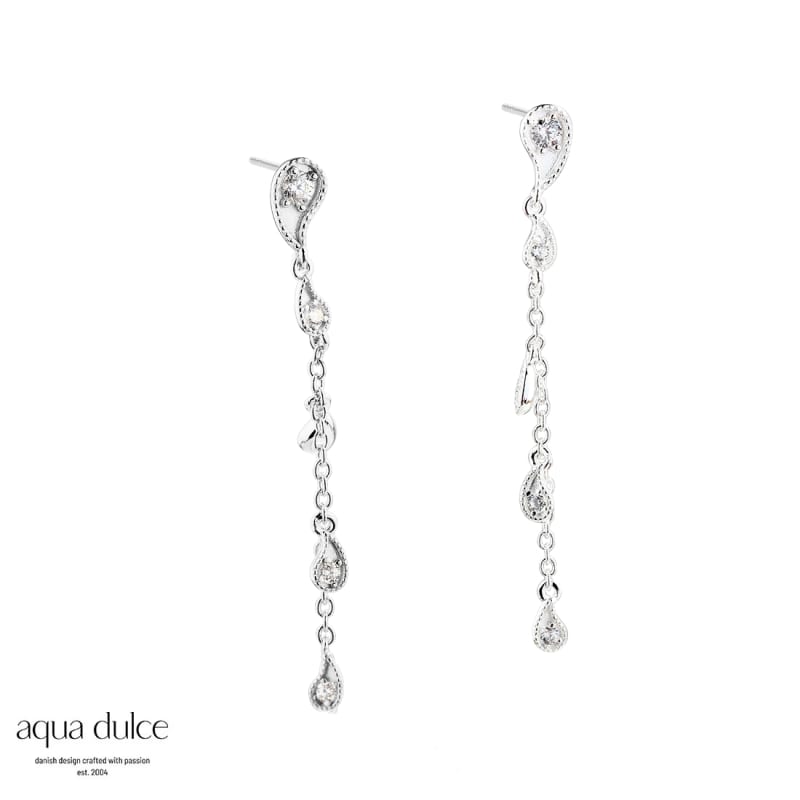 Long Vims Earring  Silver