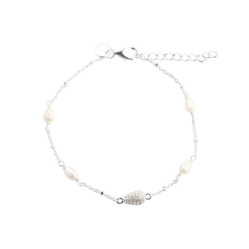 Pav? Bracelet Silver