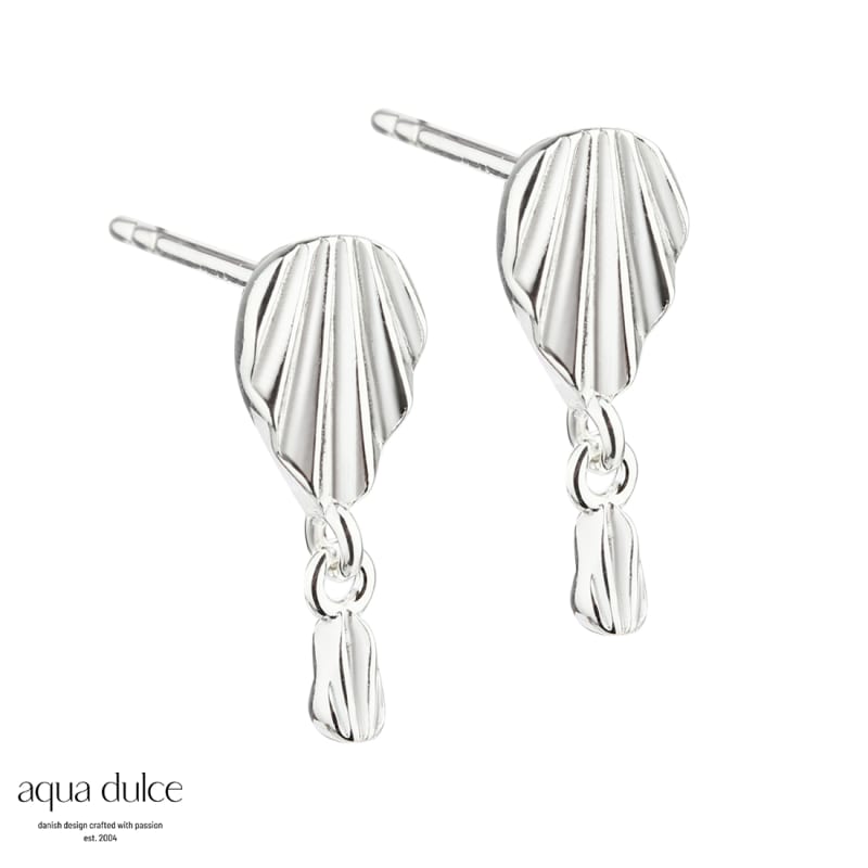 Mini Fan Earstuds Silver