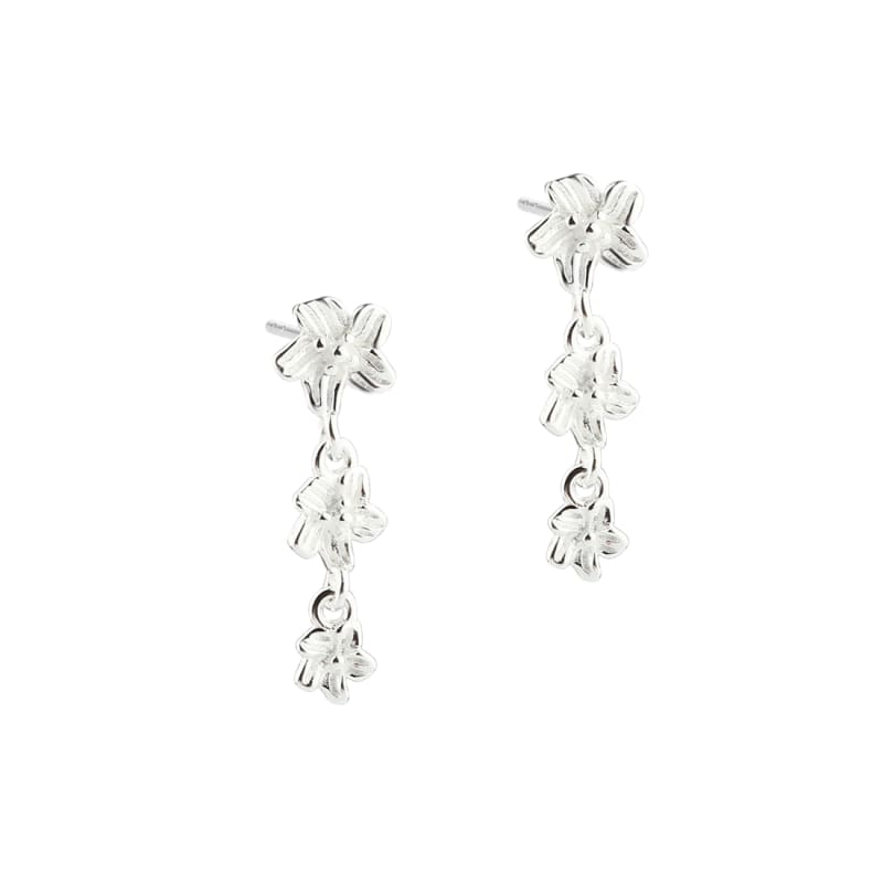 Jasmin Love Earstud  Silver