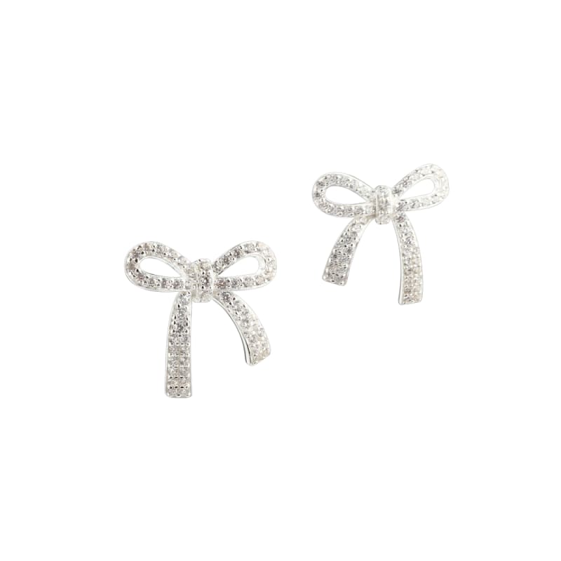 Elegant Bow   Silver