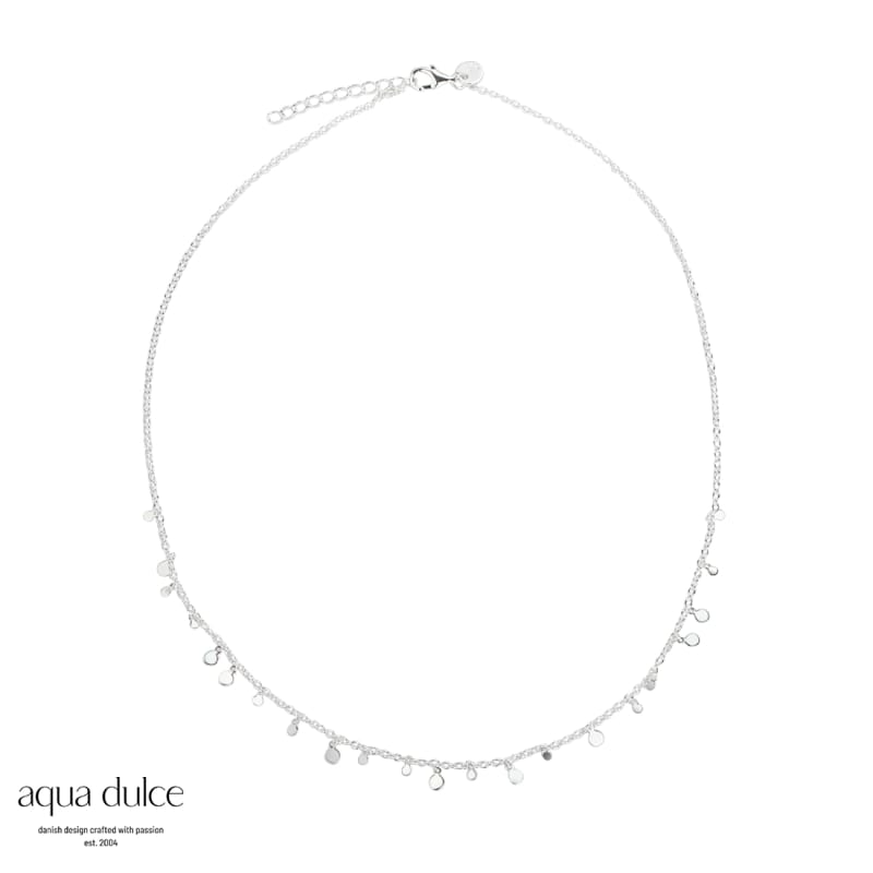Elegant Necklace   Silver