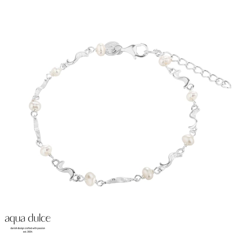 Rhumba Pearl Bracelet  Silver