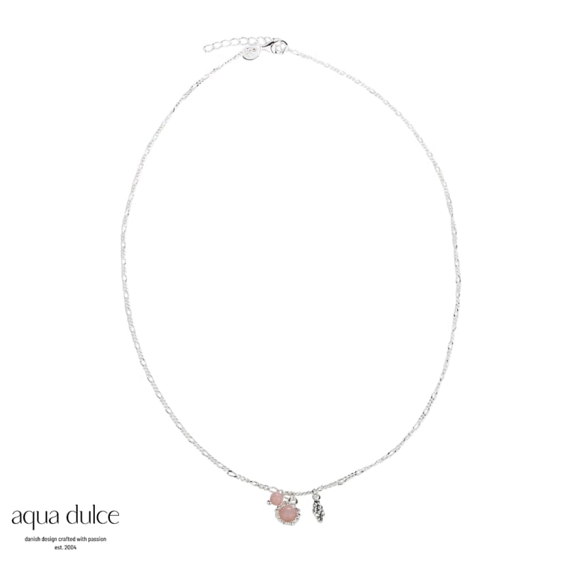 Opal Mila Necklace  Silver