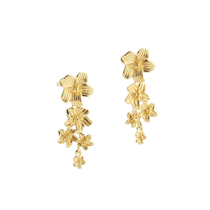 Jasmin Big Earstud  Golden
