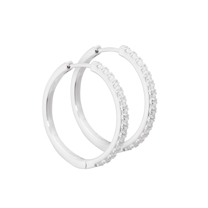 Darling Hoop 25 Mm Silver