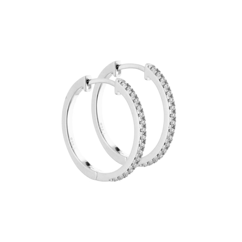Raya Hoop 20 Mm Silver