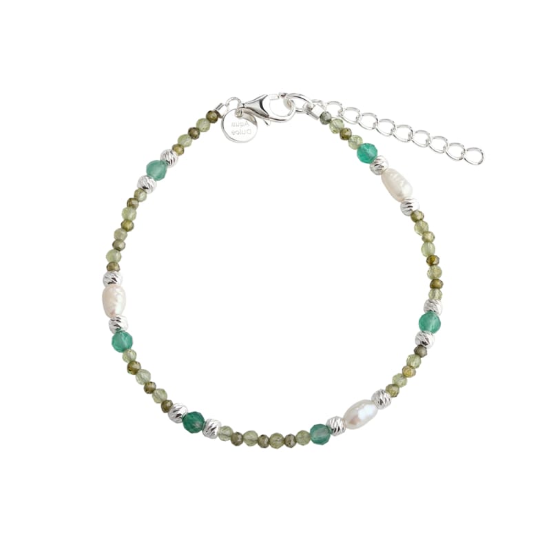 Verde Mix Bracelet Silver