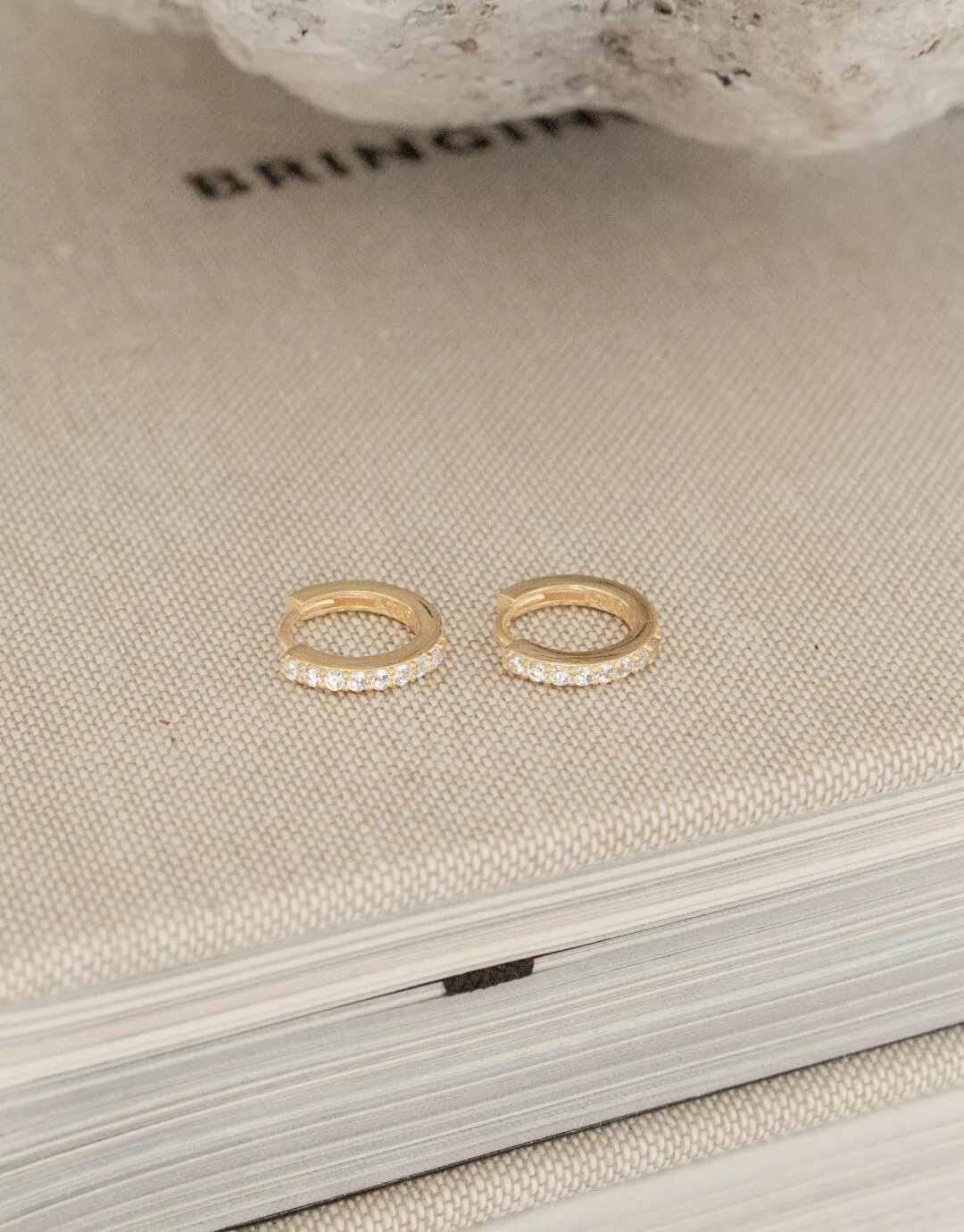 Dina 13 Mm - Guld Hoops