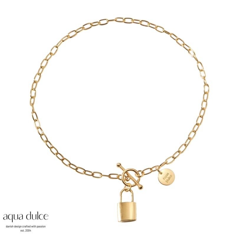Lock Love Bracelet Golden
