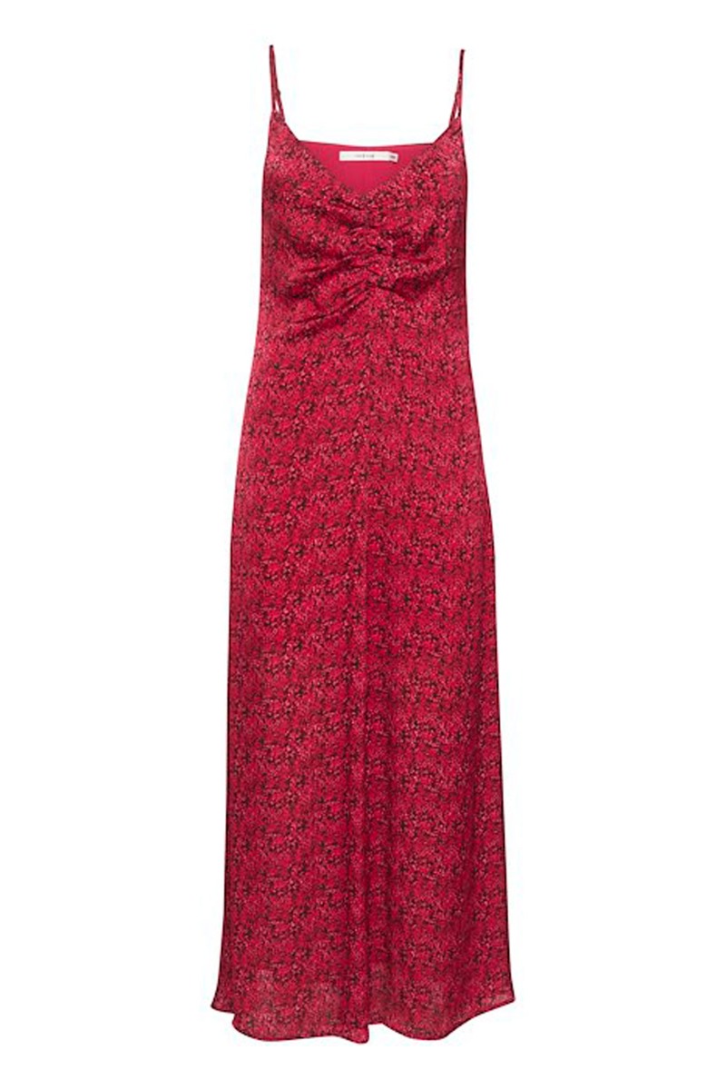 Gestuz - Kjole - Deepagz P Slip Dress - Pink Ditsy Flower
