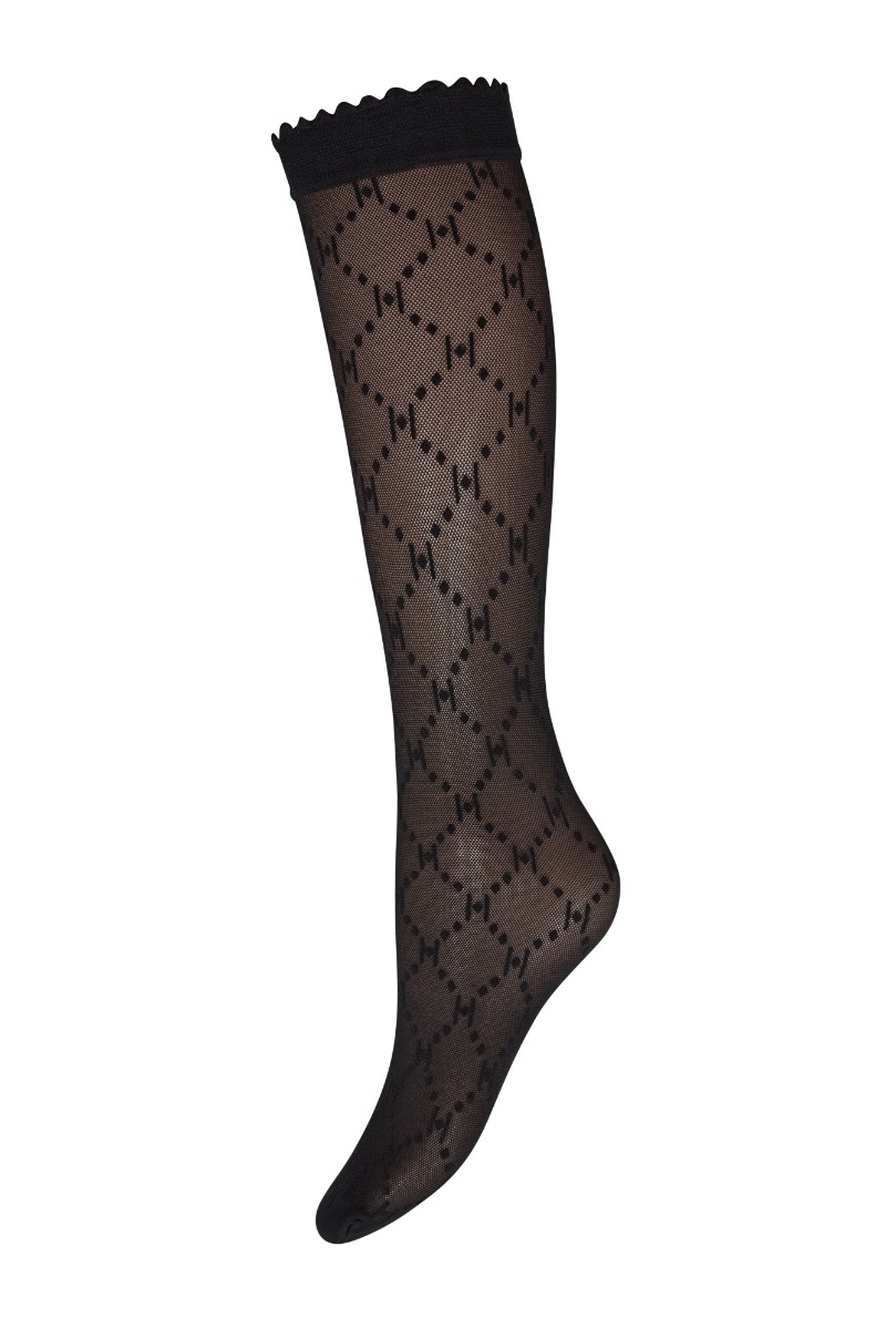 Hype The Detail - Strømper - Knee High Logo - Black