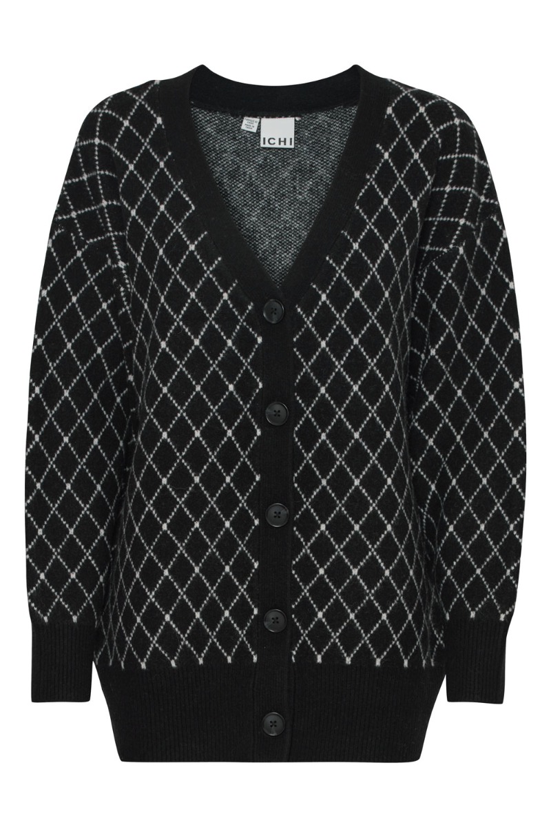 Ichi - Cardigan - Ih Alvino Ca - Black