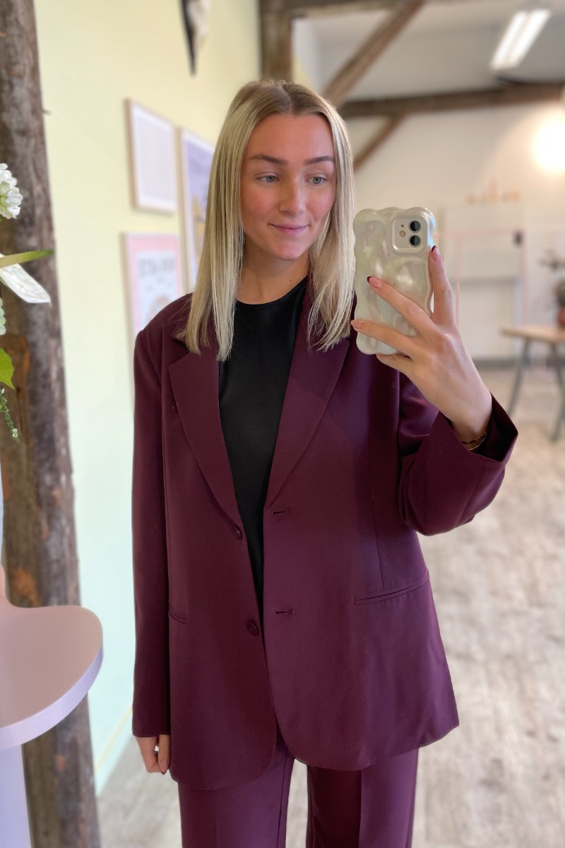 Ichi - Blazer - Ih Lexi Oversized Bl - Fig