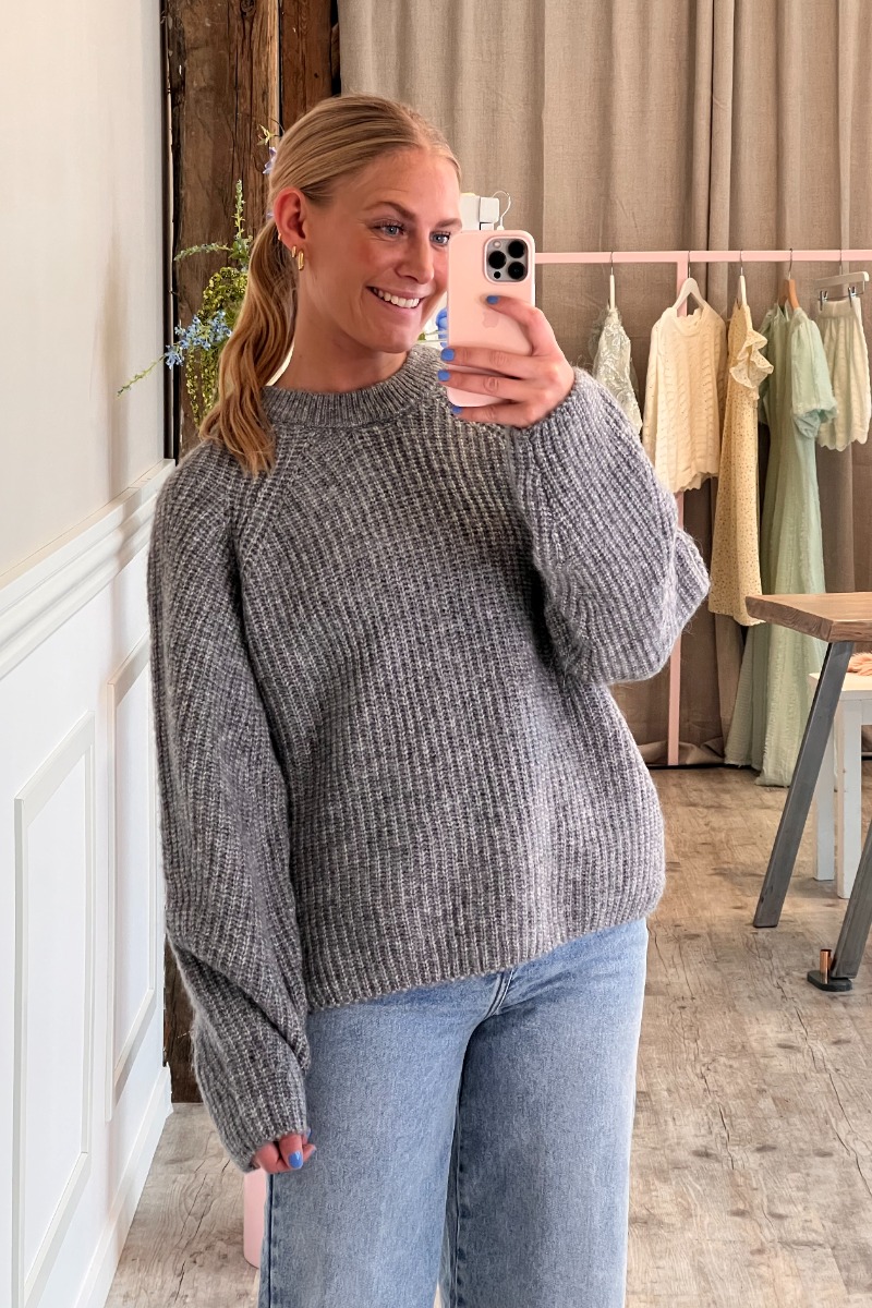 N?mph - Strik - Nuzindi Pullover - Storm Front Melange