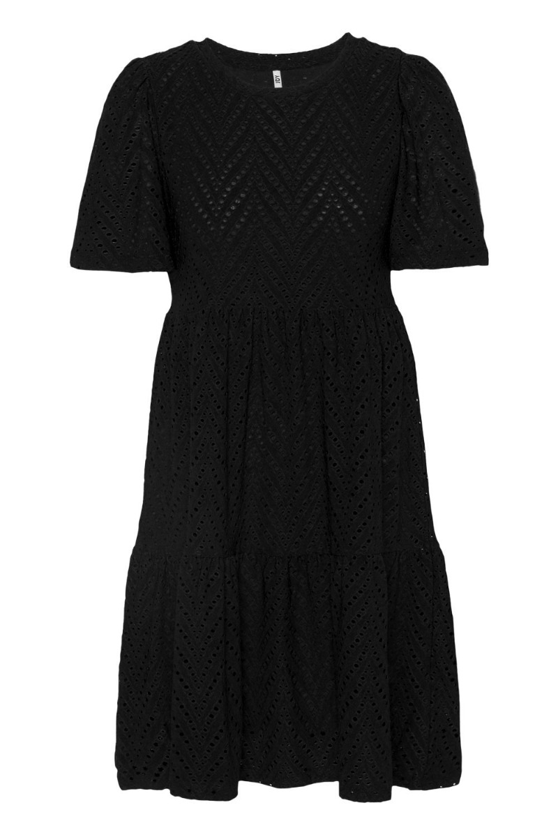 Jdy - Kjole - Jdy Carla Cathinka Ss Dress - Black