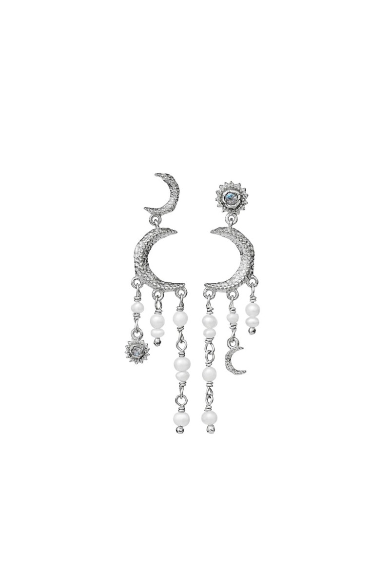 Maanesten - øreringe - Astrea Earrings - Sølv